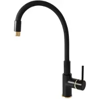 RAV copia di SEINA miscelatore rotondo girevole cromato per lavello - 25 cm SLEZAK