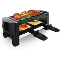 Cecotec Piastra Elettrica Per Raclette Cheese&grill 3200 Con Tasche