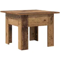 vidaXL Tavolino in legno riciclato 55 x 55 x 42 cm in materiale composito