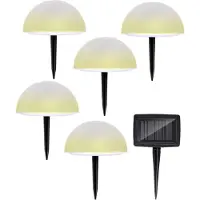 Grundig Lampada da esterno solare , con picchetto da terra – Lanterna solare RGB e luce calda – Grado di protezione IP44, resistente agli schizzi