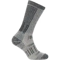Icebreaker Women's Merino Hike+ Mountaineer Mid Calf Calze da trekking Donna (41-43, grigio)