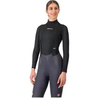 Castelli Women's Flanders 2 Warm Long Sleeve Intimo sintetico Donna (L, nero)