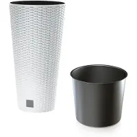 Prosperplast Vaso Da Fiori Rato 27l 30x30x57.2 Cm