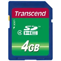 Transcend Scheda Di Memoria Sdhc 4gb Class 4