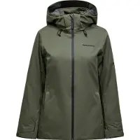 Peak Performance - Giacca da sci isolante - W Anima Insulated Jacket Pine Needle - Taglia S - Kaki