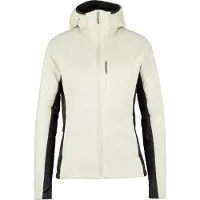 Stoic Women's MountainWool60 JokkmokkSt. Hybrid Hoody Giacca isolante Donna (M, bianco)