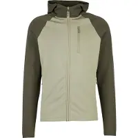 Stoic MerinoFleece335 KuolpaSt. II Zip Hoody Felpa di merino con cappuccio Uomo (M, olivia)