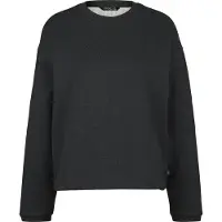 Stoic Women's MMXX. Kumla Loose Fit Crew Neck Maglione Donna (L, nero)