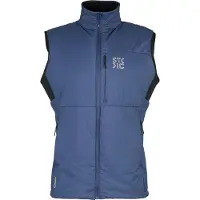 Stoic MountainWool60 JokkmokkSt. Hybrid Vest Gilet invernale Uomo (4XL, blu)