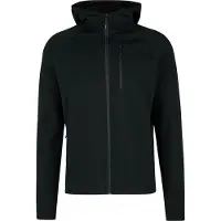 Stoic MerinoFleece335 KuolpaSt. II Zip Hoody Felpa di merino con cappuccio Uomo (S, nero)