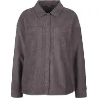 Stoic Women's MMXX. Selja Cord Shirt Camicia Donna (L, grigio)