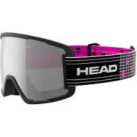 Head - Maschera da sci - Contex Pro 5K Race Vis RD + SL in Silicone - Taglia S - Nero