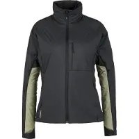 Stoic Women's MountainWool60 JokkmokkSt. Hybrid Jacket Giacca isolante Donna (S, grigio)