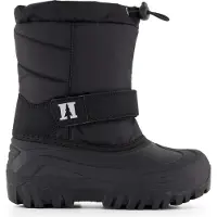 Heber Peak Kid's PinusHe. ThermoWool Snowboots Scarpe invernali Bambini (30, nero)