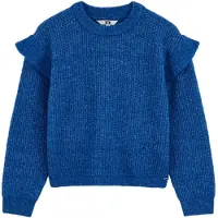 We fashion Knitted Pullover Cobalt Blue Taglia: 170/176 | Maglioni Outlet | Unisex | Blu