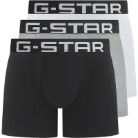 G-Star Boxer 'Oak' grigio chiaro / grigio sfumato / nero / bianco