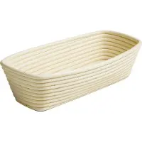 Ibili Stampo Rettangolare Per Pane Banneton 29x15 Cm