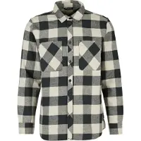 Stoic MMXX. Sundsvall Check Shirt Camicia Uomo (L, grigio)