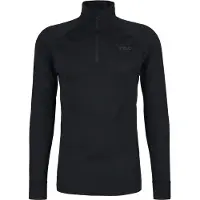 Stoic Merino240 BengtSt. Half Zip Intimo lana merinos Uomo (M, nero)