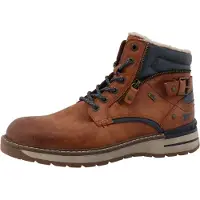 Mustang Boots stringati caramello / nero