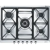Smeg Piano Cottura A Gas Classica Se70sgh-5 70- 75 Cm