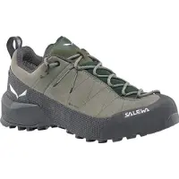 Salewa - Scarpe da avvicinamento in GORE-TEX - Wildfire Leather 2 GTX W Shadow/Black per Donne - Taglia 40 - Verde