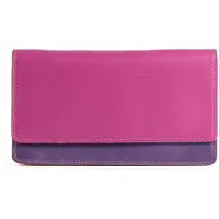 Mywalit Portafoglio Vera Pelle 17 cm viola