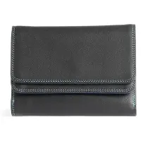 Mywalit Portafoglio Vera Pelle 13 cm nero