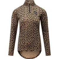 Eivy - Intimo termico donna in Lana - Journey Merino Wool Top Leopard - Taglia S - Marrone