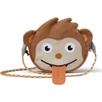 Affenzahn Kid's Brustbeutel Borsa a tracolla (One Size, marrone)