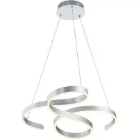 TRIO Lighting Lampada LED a sospensione Francis, alluminio