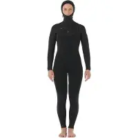 Rip Curl Muta In Neoprene A Maniche Lunghe Con Cappuccio E Cerniera Sul Petto Da Donna Dawn Patrol H 6/4 Mm
