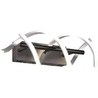 TRIO Lighting Applique a LED Sequence, dimmerabile, CCT, alluminio