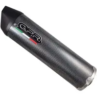 Gpr Exhaust Systems Silenziatore Ovale Non Omologato Furore Poppy Moto Guzzi V85 Tt 19-20 Ref:gu.61.race.fupo