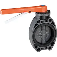 Cepex 32618 Valvole A Farfalla In Pvc-u Ø160 Serie Std Guarnizioni O-ring Epdm Albero Zincato Acciaio