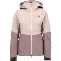 Black Diamond - Giacca da sci da donna impermeabile e traspirante - W Recon Stretch Shell Pale Mauve Dark Mauve per Donne in Nylon - Taglia XS - Viola
