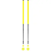 Les batons d'Alain - Bastoncini scialpinismo - Citron - Taglia 135 cm - Giallo