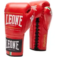 Leone1947 Guanti Da Boxe In Pelle Artificiale Shock Plus