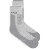Icebreaker Merino Hike+ Medium Crew Calze da trekking Uomo (39-41,5, grigio)