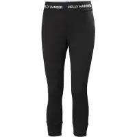 Helly Hansen per donna. 49381 Pantalone termico 3/4 Lifa Merino Midweight nero (XL), Homewear, Lana