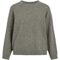 Vila Viliga Scollo Rotondo Pullover A Maglia
