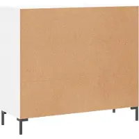 vidaXL Credenza bianca 90x34x80 cm materiale a base di legno