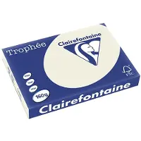 Clairefontaine Carta Colorata Grigio perla A3 160 g/m² (250 fogli)