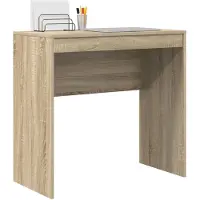 vidaXL Scrivania in rovere Sonoma 80 x 40 x 76 cm