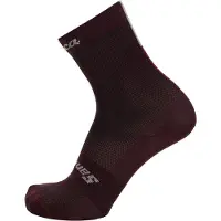 Santini Eroica Quiete Calze da ciclismo (36-39, nero/marrone)