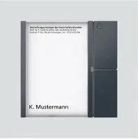 Siedle Modulo a pulsante &Söhne grigio antracite TM 612-1 AG