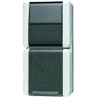 JUNG Interruttore-presa combi . 16A 250V 876 W