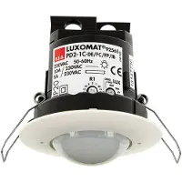B.E.G. Rilevatore di presenza da incasso a soffitto , master, bianco, PD2-1C-DE, 360°, 1 pz.