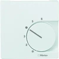 Merten 534725 Copripiastra centrale per termoregolatore M-Pure active bianco/lucido