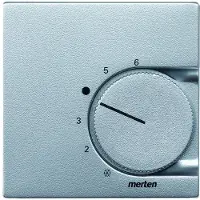 Merten Piastra centrale in alluminio per inserto termostato ambiente 536260